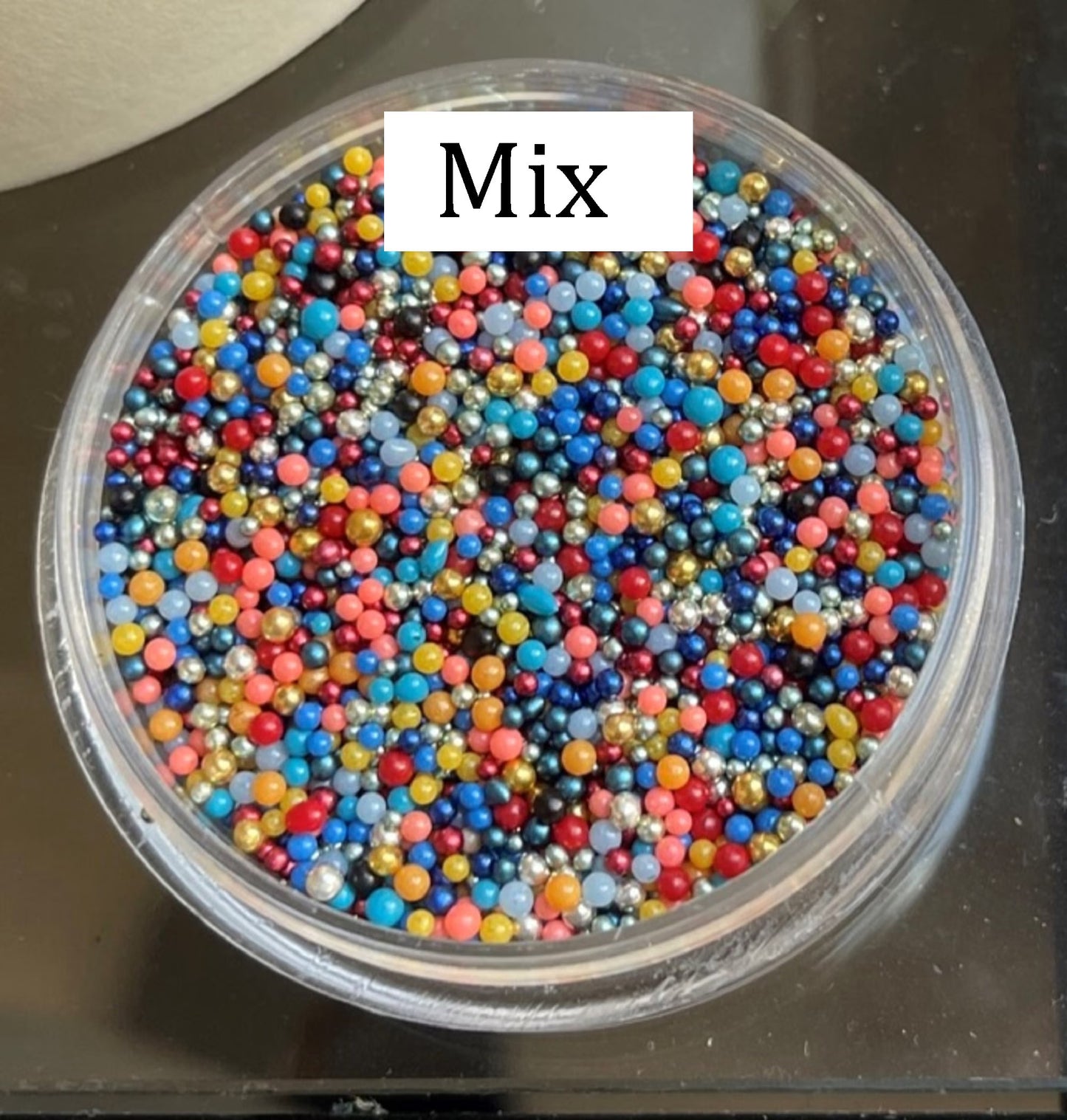 Multicolor Mixed Caviar Beads Box