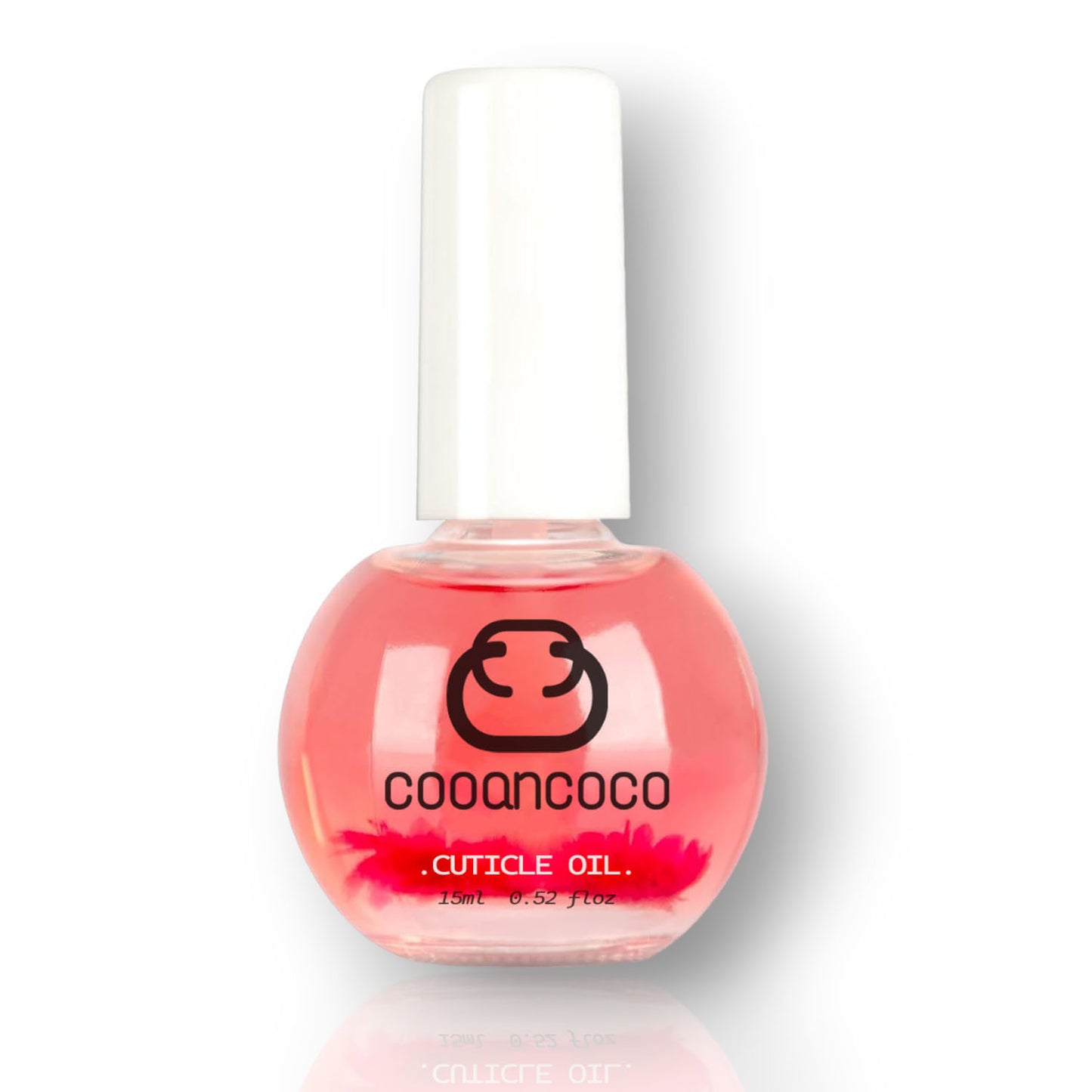 Cooancoco Scented Cuticle Oil, Cuticle Oil with Flowers, Nail Growth Oil, Cuticle Oil for Nails, Brush Cuticle Oil for Nails, Nourishing Oil for Nails and Cuticles