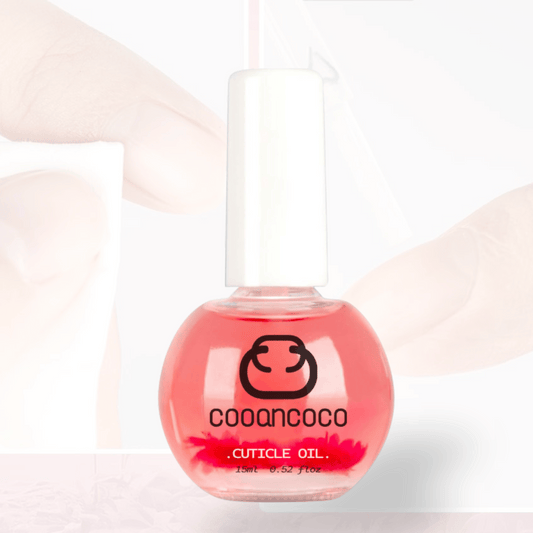 Cooancoco Scented Cuticle Oil, Cuticle Oil with Flowers, Nail Growth Oil, Cuticle Oil for Nails, Brush Cuticle Oil for Nails, Nourishing Oil for Nails and Cuticles