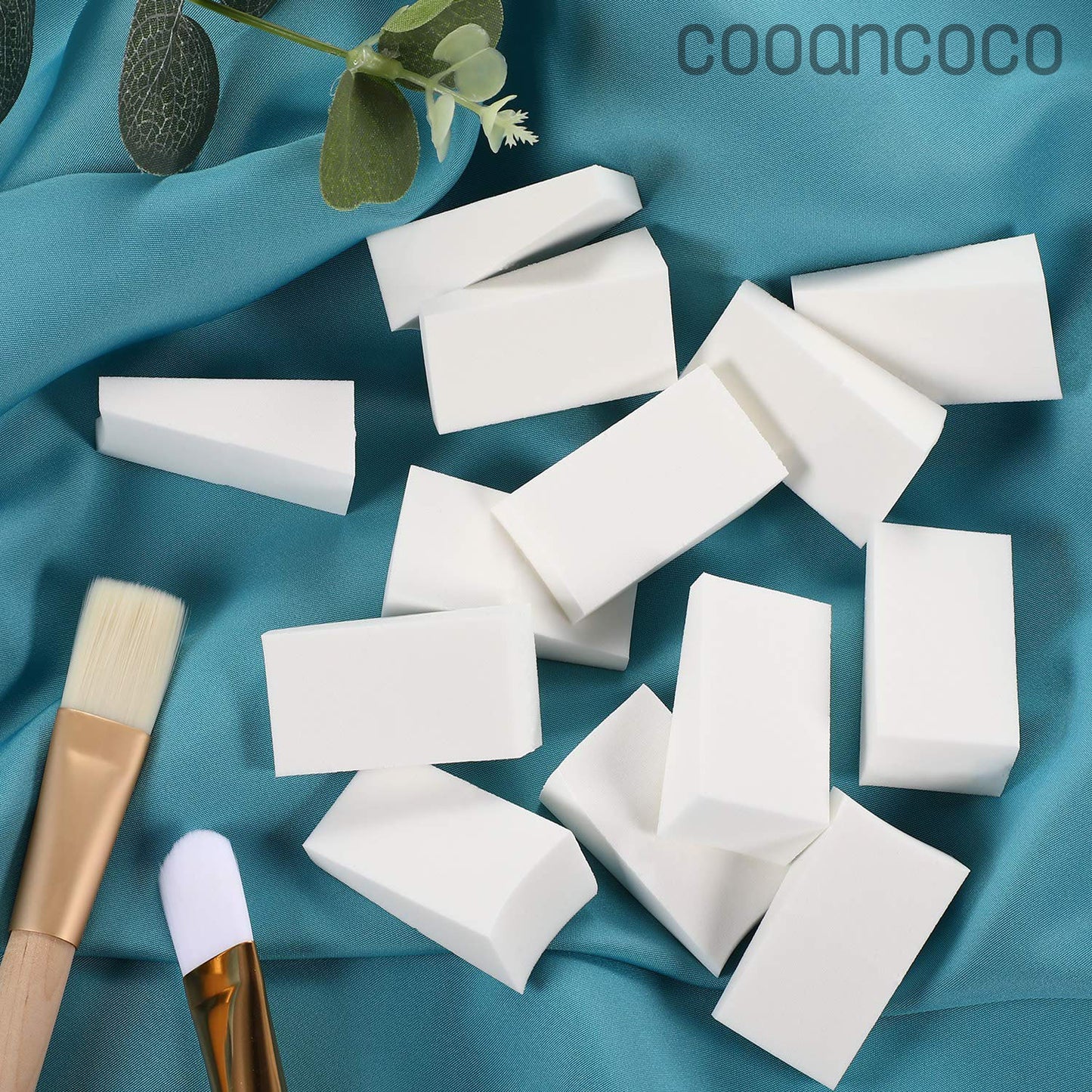 Cooancoco 15 pcs DIY Creative Gradient Nail Art Sponge Gradient Nails Soft Sponges