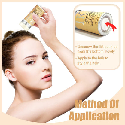 IKT The Headliner | Wax Styling Stick | Fly Away Hair Fixer | No Residue | Wax Stick For Hair 75g/2.7fl